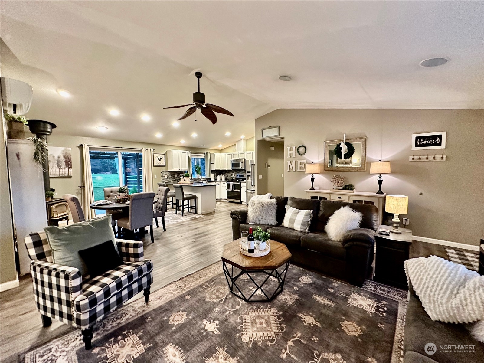 18120 Sunshine Lane Southwest Rochester, WA 98579 - Photo 11 of 39 a living room with furniture and wooden floor