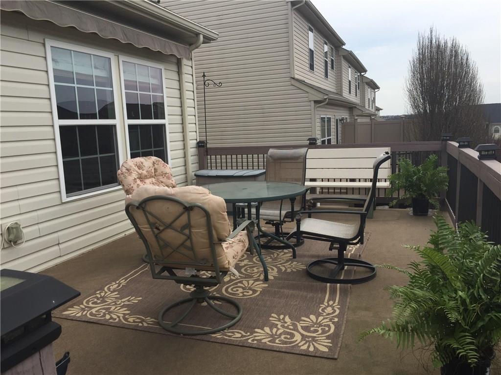285 Maple Ridge Drive Canonsburg, PA 15317 - Photo 24 of 25 Plenty of space on this deck, which flows from the first floor entertaining area.