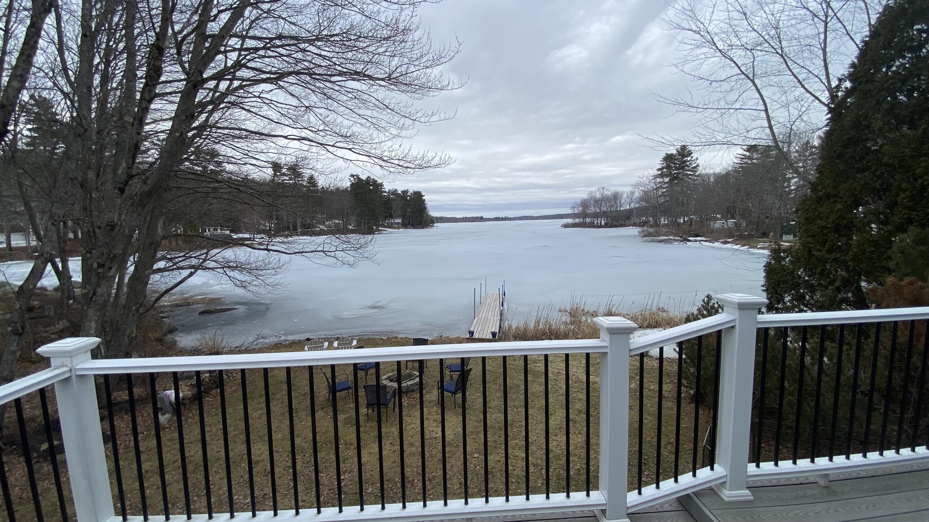 100 Albee Road Augusta, ME 04330 - Photo 29 of 68 pond from deck