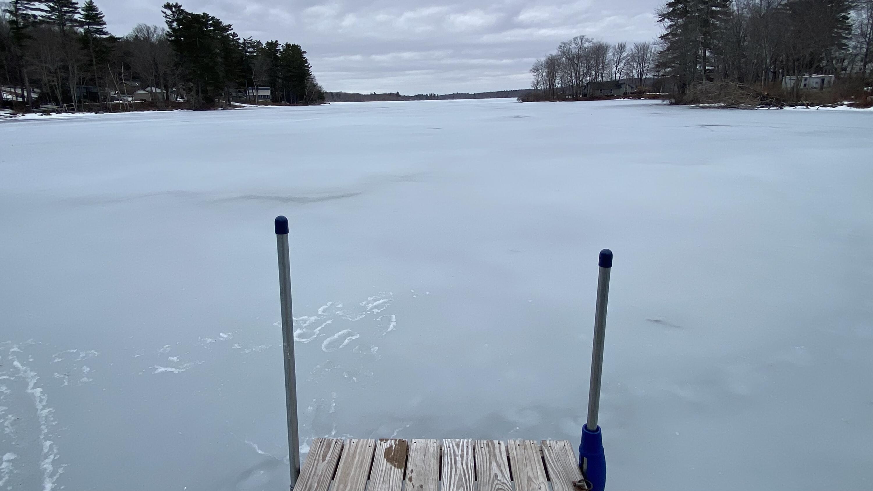 100 Albee Road Augusta, ME 04330 - Photo 33 of 68 end of dock