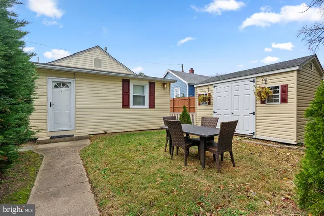 front view of a house and a yard