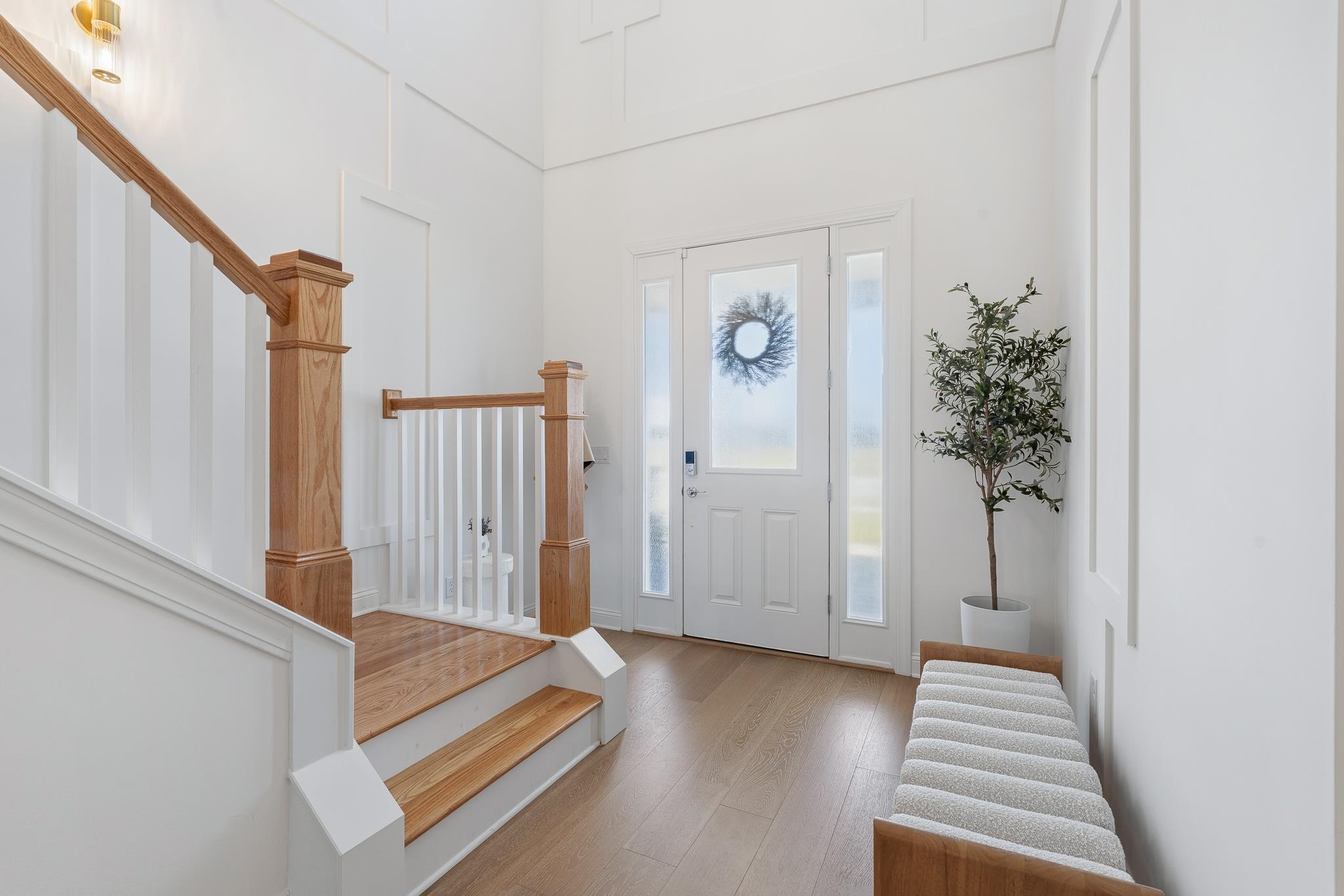 164 Tesoro Terrace St. Augustine, FL 32095 - Photo 7 of 98 a view of a hallway with wooden floor and entryway