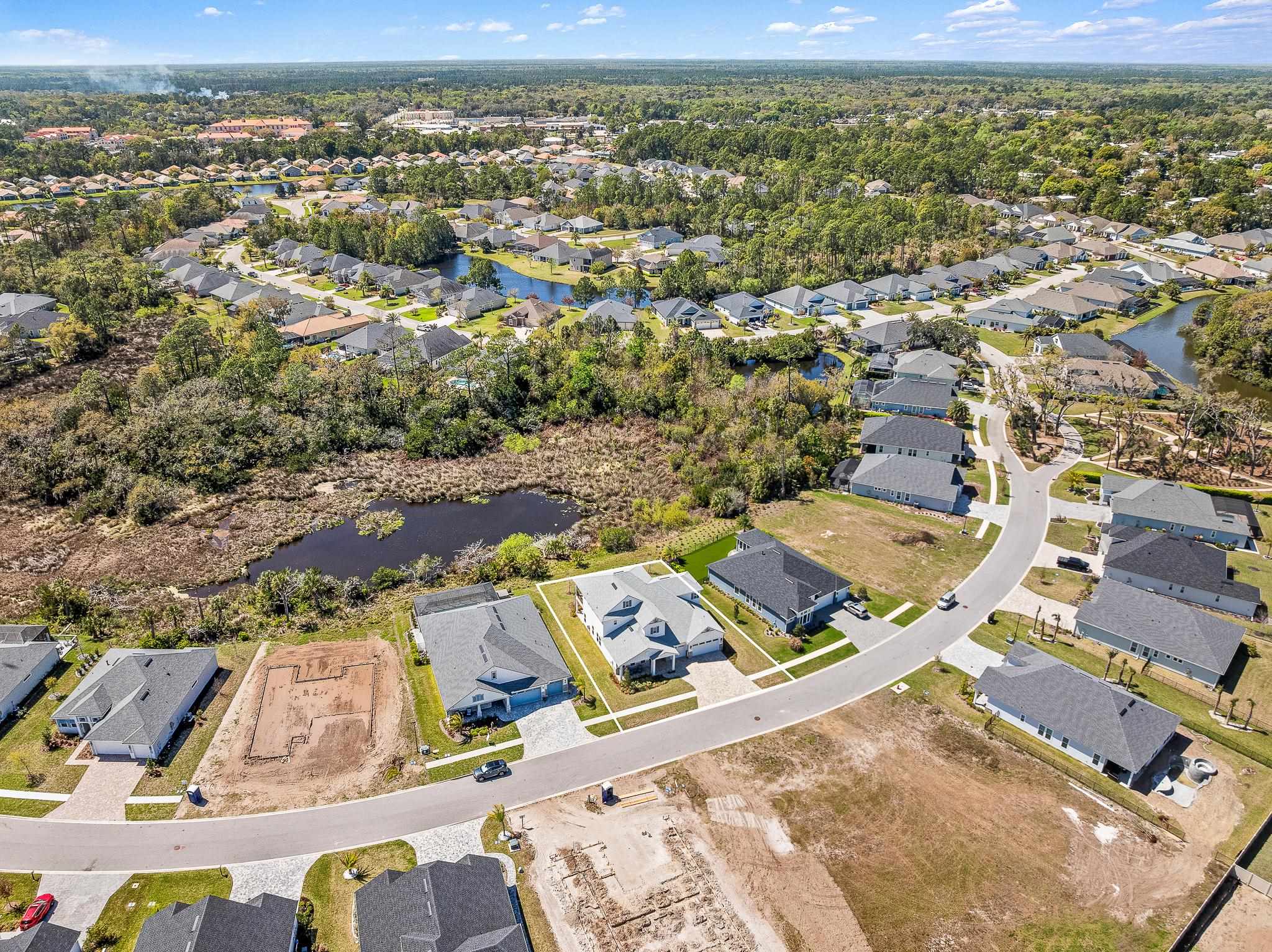 164 Tesoro Terrace St. Augustine, FL 32095 - Photo 73 of 98 an aerial view of residential houses with outdoor space