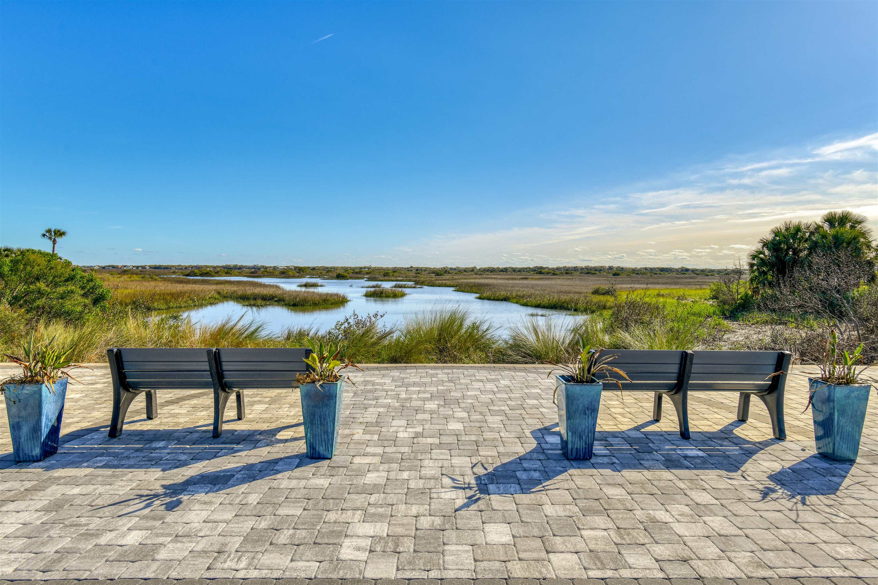 164 Tesoro Terrace St. Augustine, FL 32095 - Photo 98 of 98 View of property's community featuring a water view and a patio area
