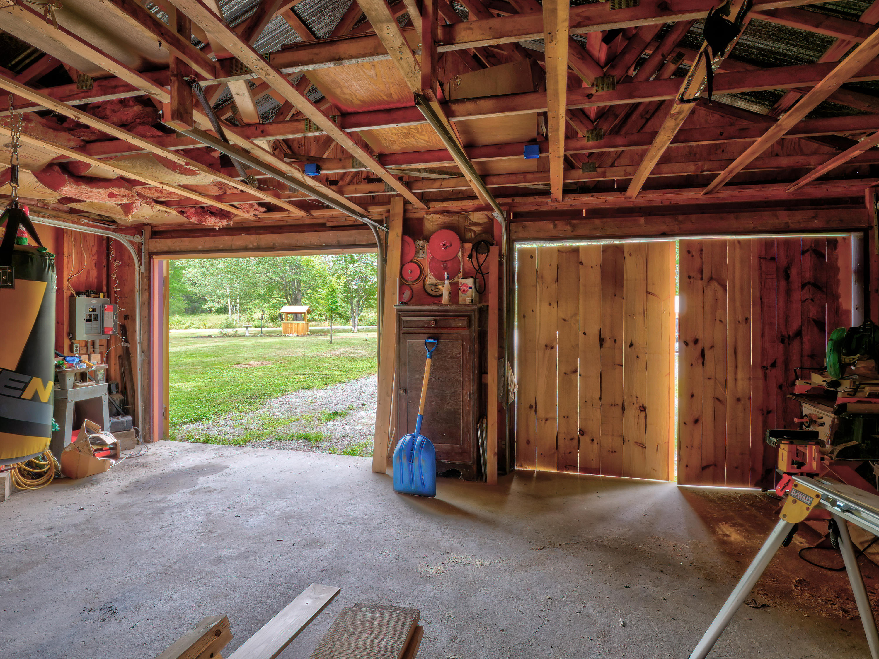 336 Point Road Ellsworth, ME 04605 - Photo 26 of 32 Looking out of garage
