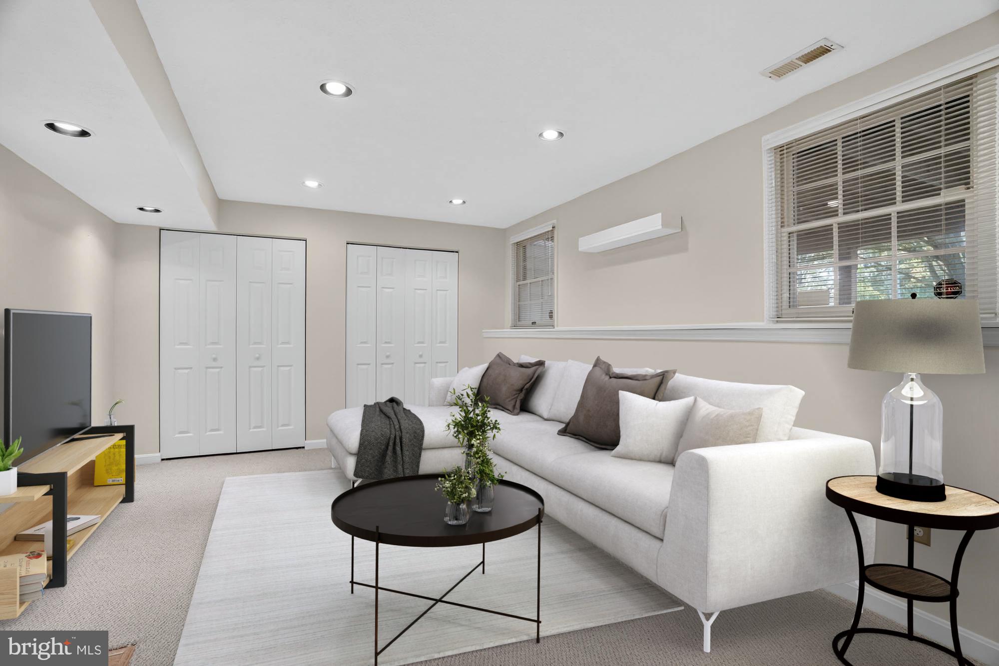 5505 April Journey, Unit 123 Columbia, MD 21044 - Photo 28 of 41 Basement entertainment area