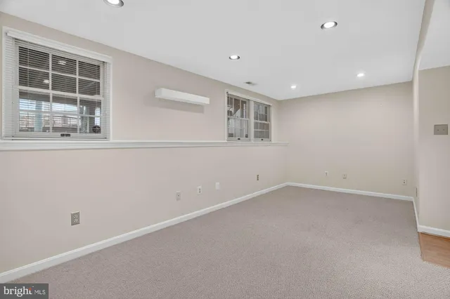 a view of empty room