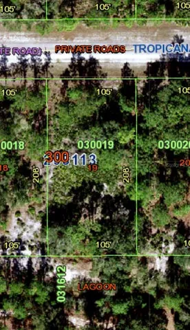 $17,900 | 1011 Tropicana Drive, Indian Lake Estates, FL 33855