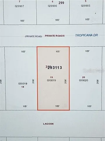 $17,900 | 1011 Tropicana Drive, Indian Lake Estates, FL 33855