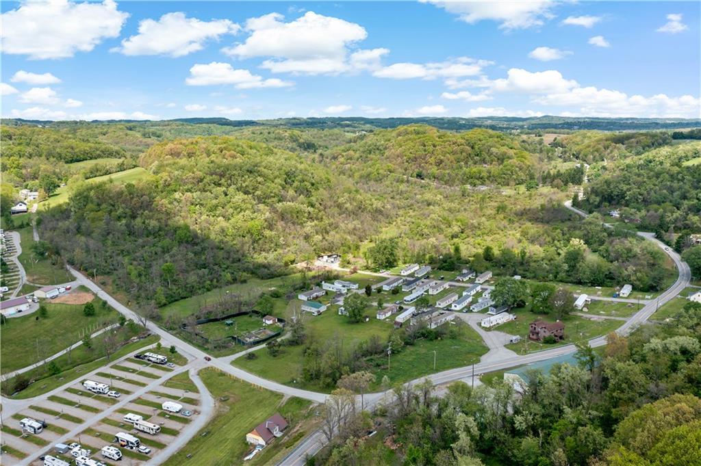 0 Race Track Road New Stanton, PA 15672 - Photo 22 of 30 an aerial view of residential houses with outdoor space and trees