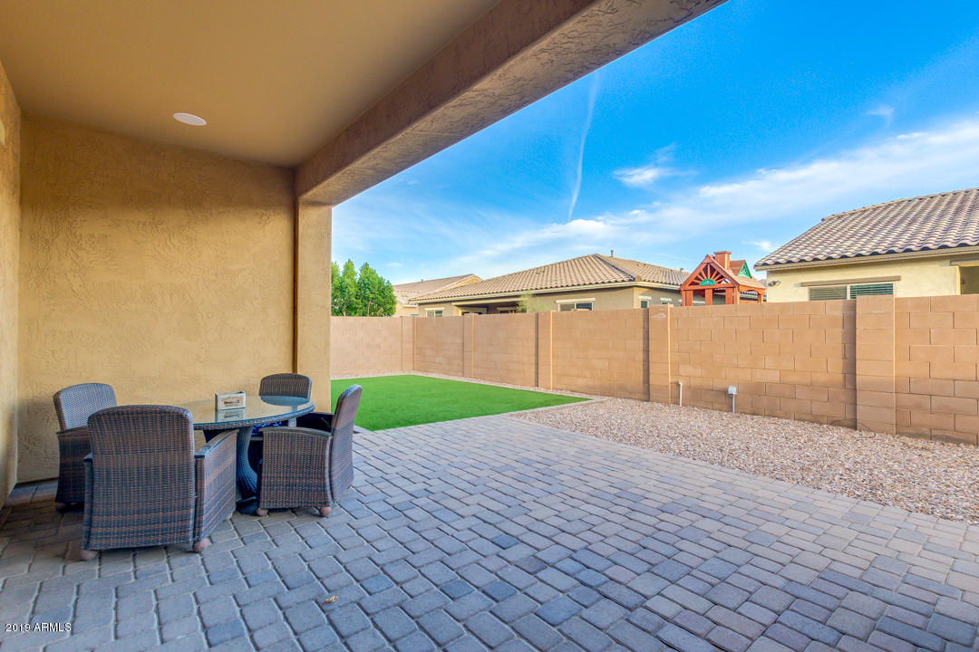 2665 East Stacey Road Gilbert, AZ 85298 - Photo 43 of 56 a view of backyard with seating space