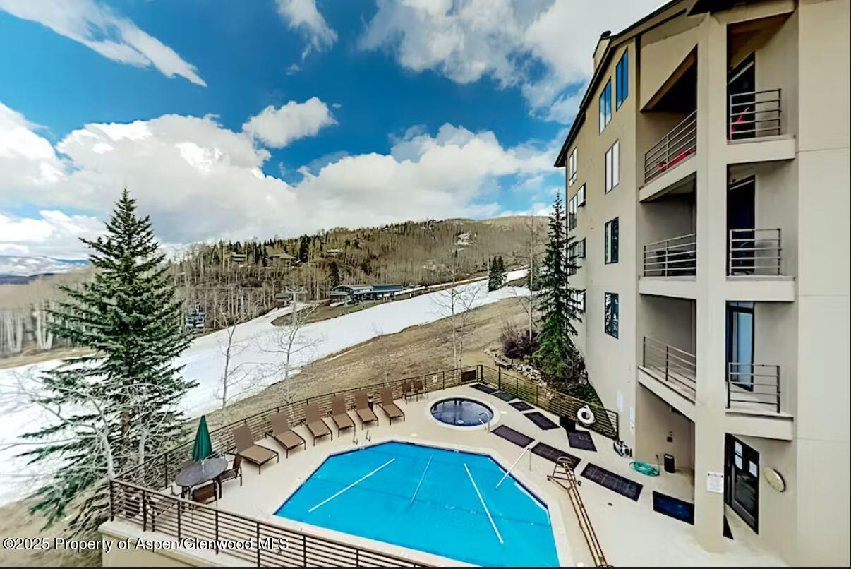 476 Wood Road, Unit 41 Snowmass Village, CO 81615 - Photo 28 of 29 Pool and Hot Tub Proximity to Ski Slope