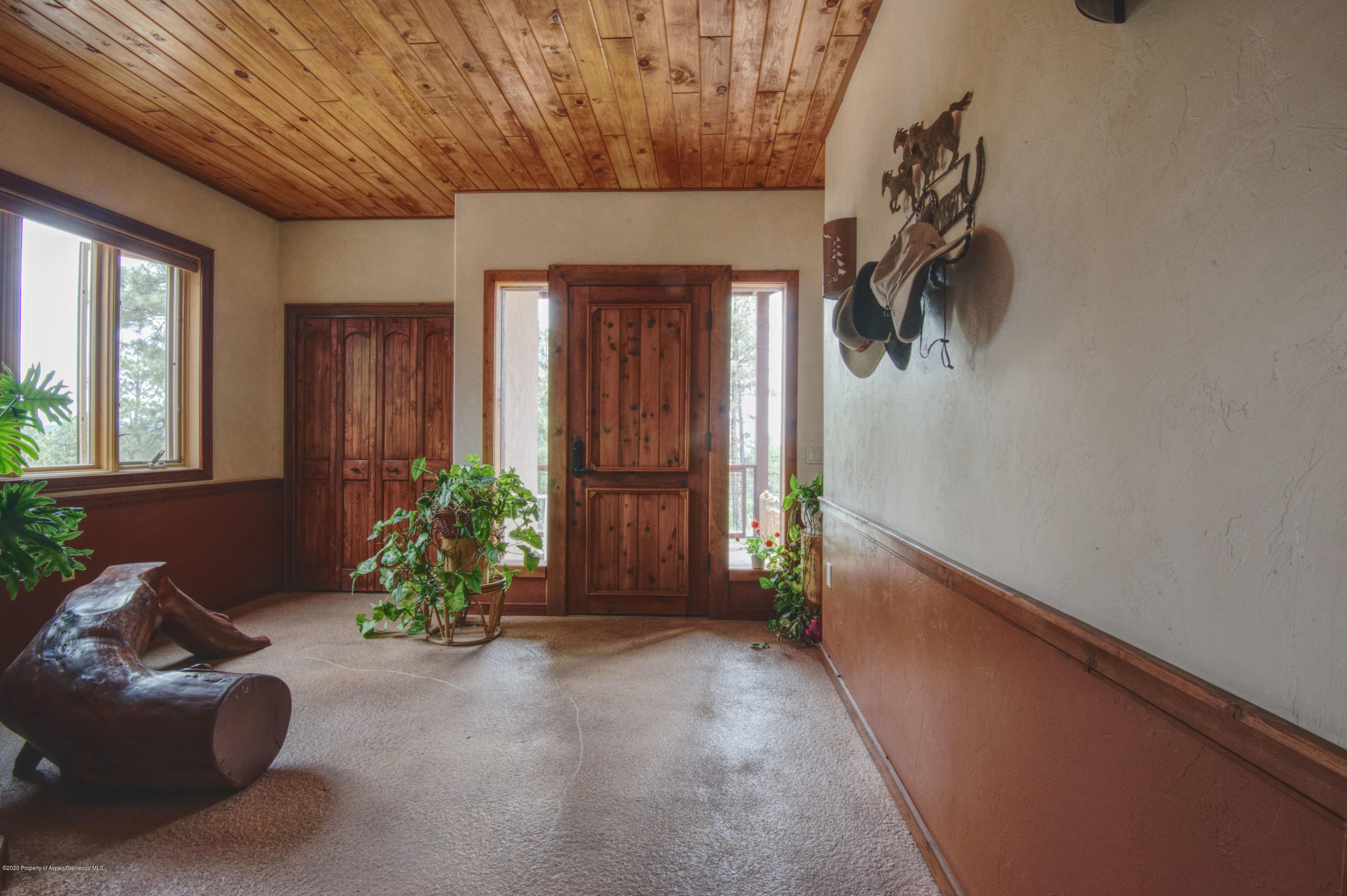 1350 Rincon Ridge Road Durango, CO 81301 - Photo 3 of 48 a living room with furniture and a potted plant