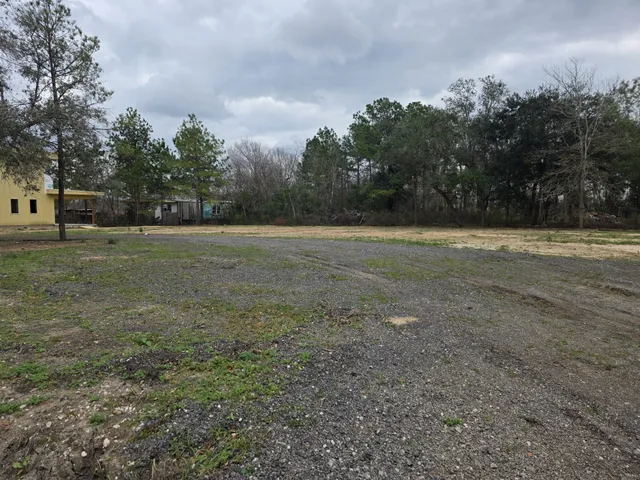 a view of outdoor space with trees