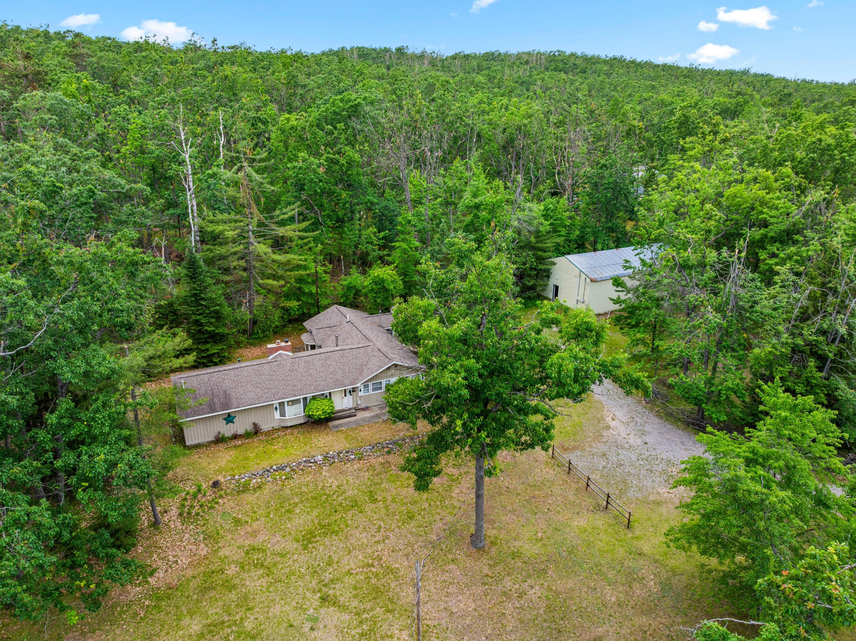 5699 North Red Oak Road Lewiston, MI 49756 - Photo 4 of 36 Aerial