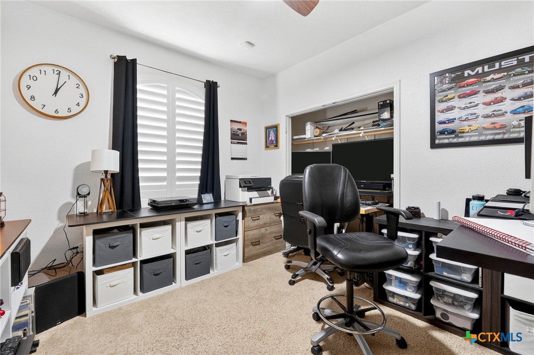 421 Sunset Ridge Drive Killeen, TX 76549 - Photo 9 of 47 a view of a workspace with furniture and a window