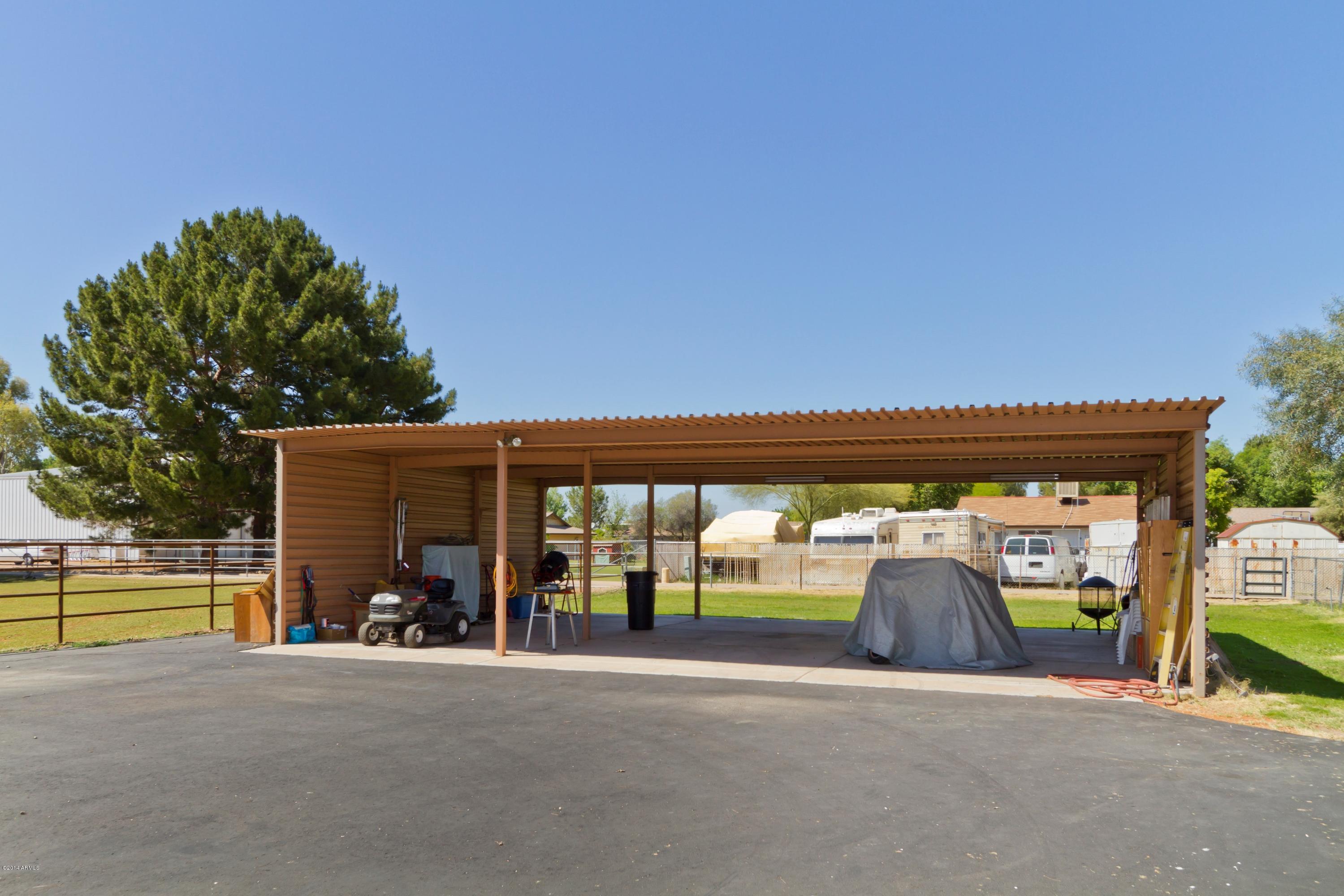 3176 East Campbell Road Gilbert, AZ 85234 - Photo 25 of 25 Covered Parking and work area