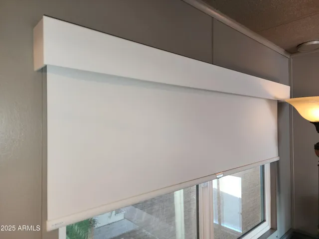 a kitchen with a stove and a microwave