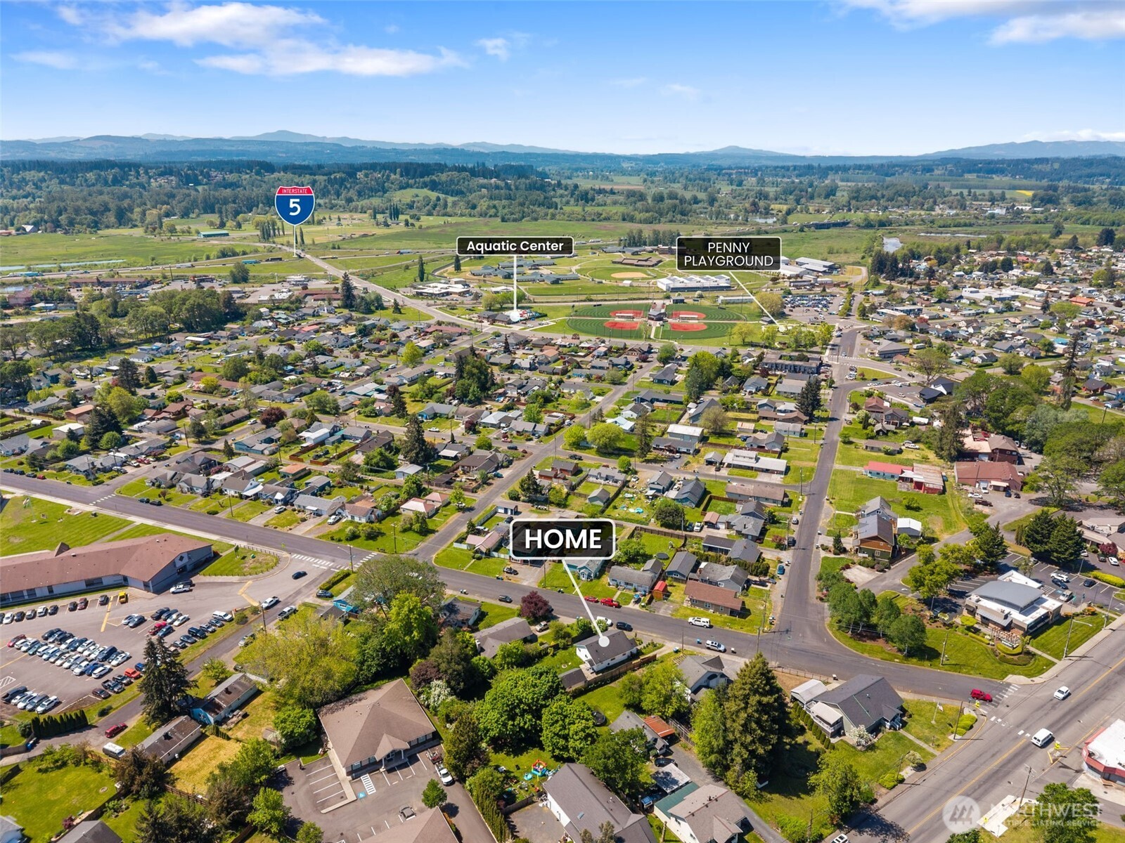 226 Southwest 16th Street Chehalis, WA 98532 - Photo 2 of 38 an aerial view of residential building with outdoor space