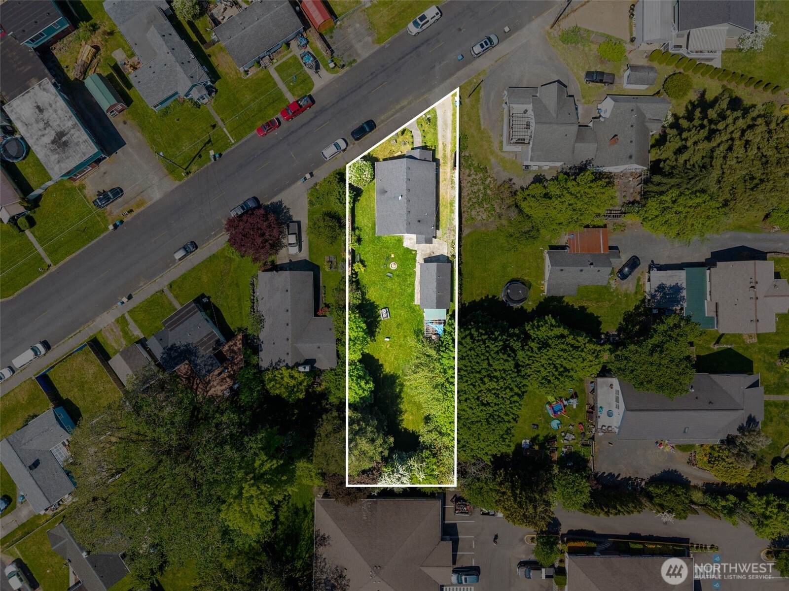 226 Southwest 16th Street Chehalis, WA 98532 - Photo 34 of 38 an aerial view of a house