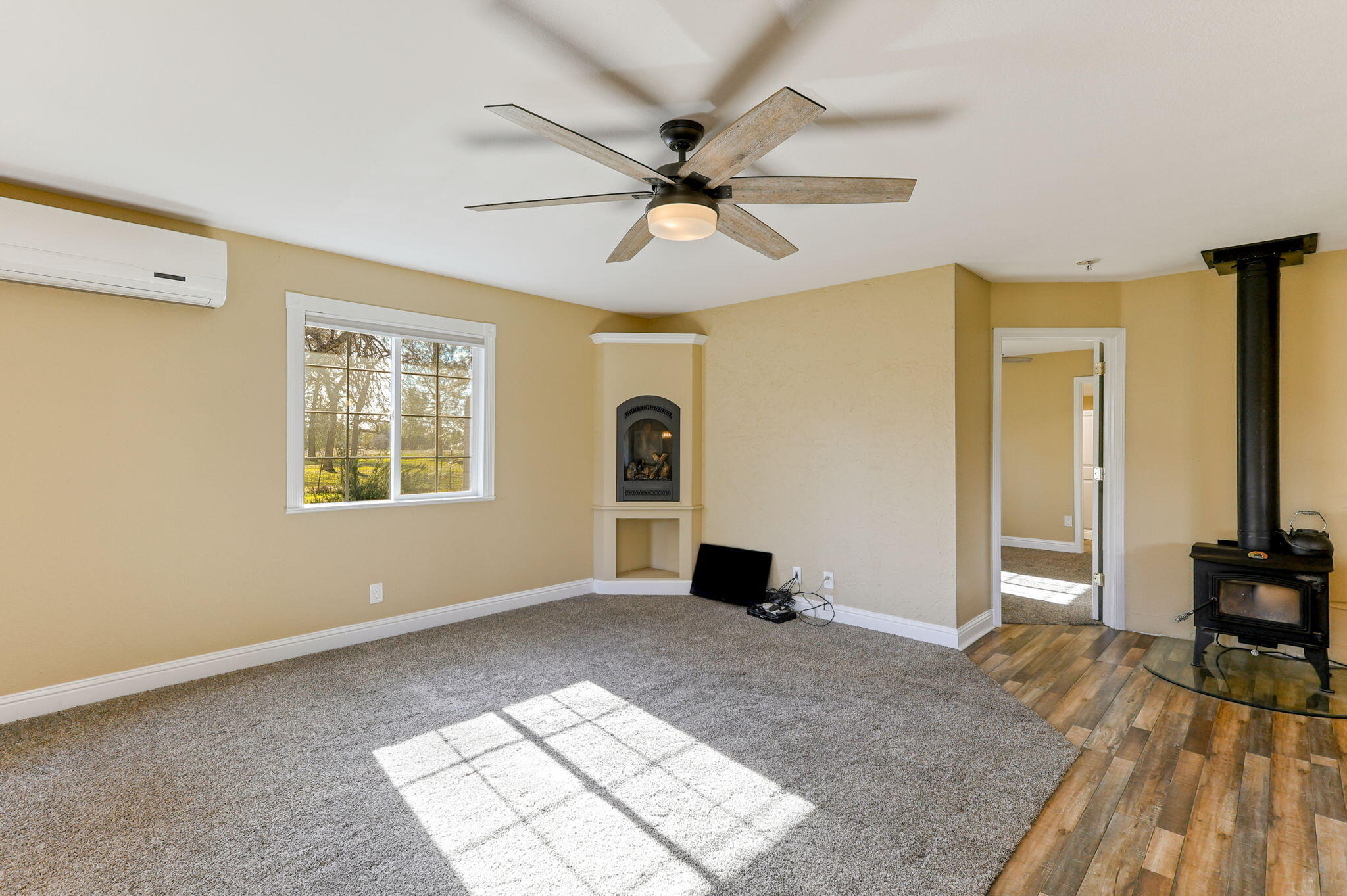 5082 Happy Valley Road Anderson, CA 96007 - Photo 41 of 66 wooden floor and windows in a room