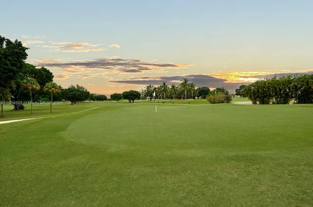 a view of a big yard with a big yard