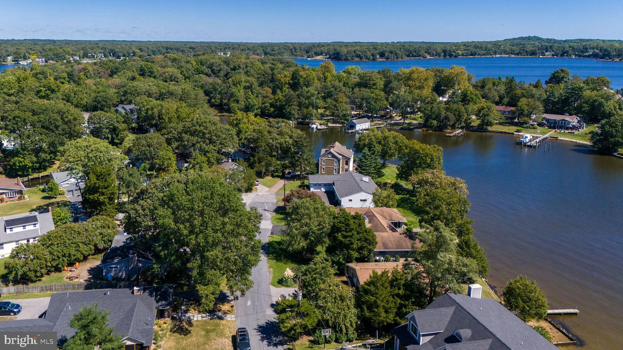 9 Beach Road Severna Park, MD 21146 - Photo 10 of 58 an aerial view of a house with a yard