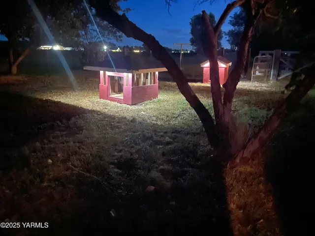 a view of a city with mountains in the background