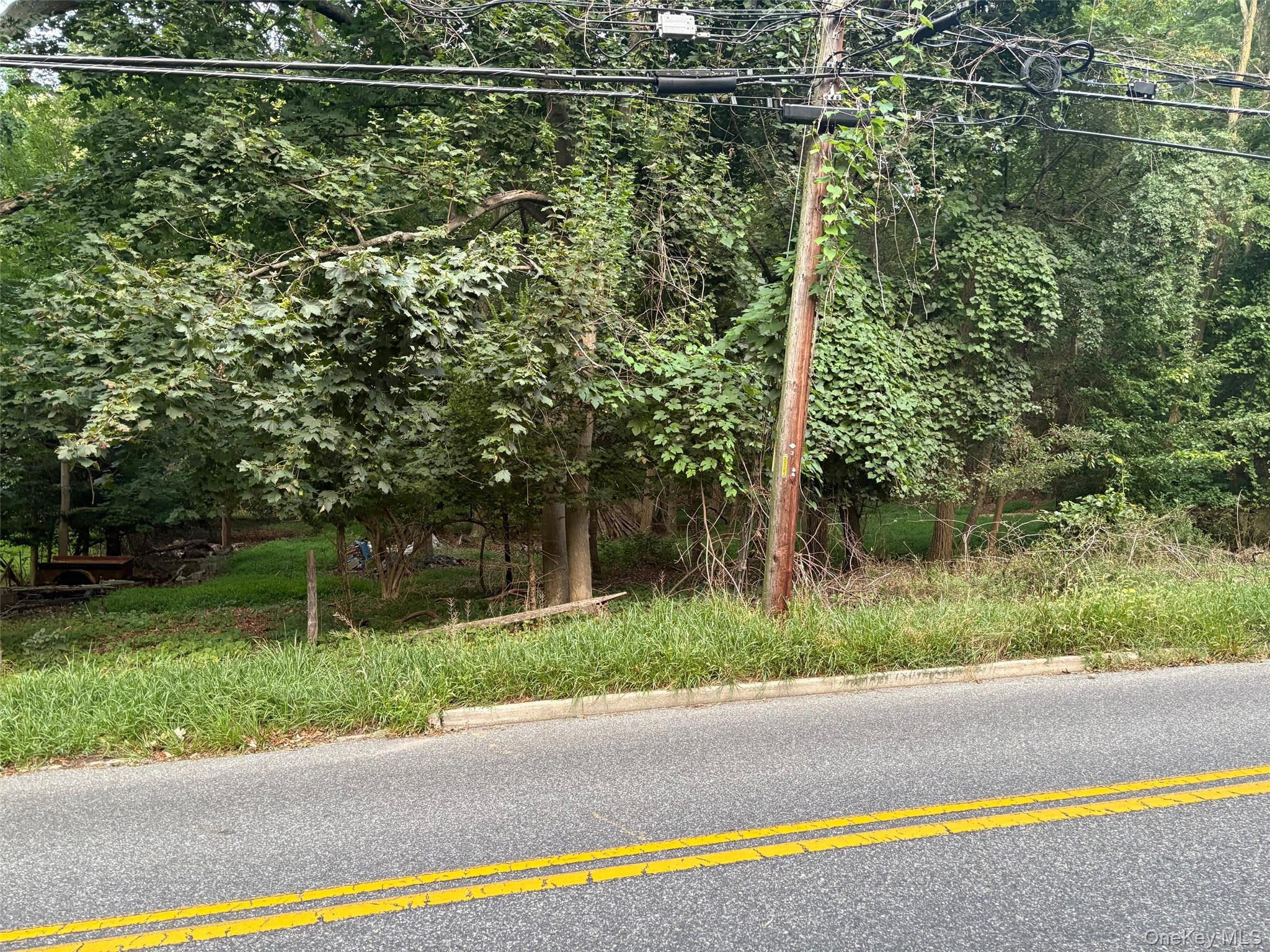 a view of a street with a building and a street view