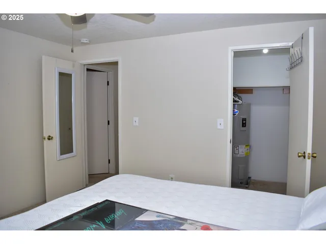 an outdoor space with seating