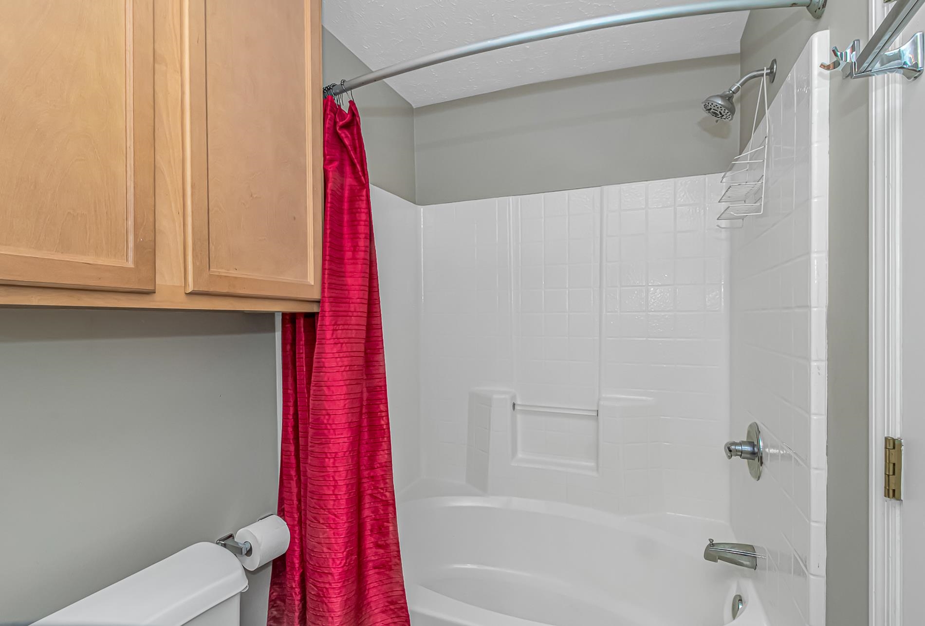 1012 Cadbury Court Conway, SC 29527 - Photo 30 of 40 Full bath with shower / bathtub combination with curtain and a textured ceiling