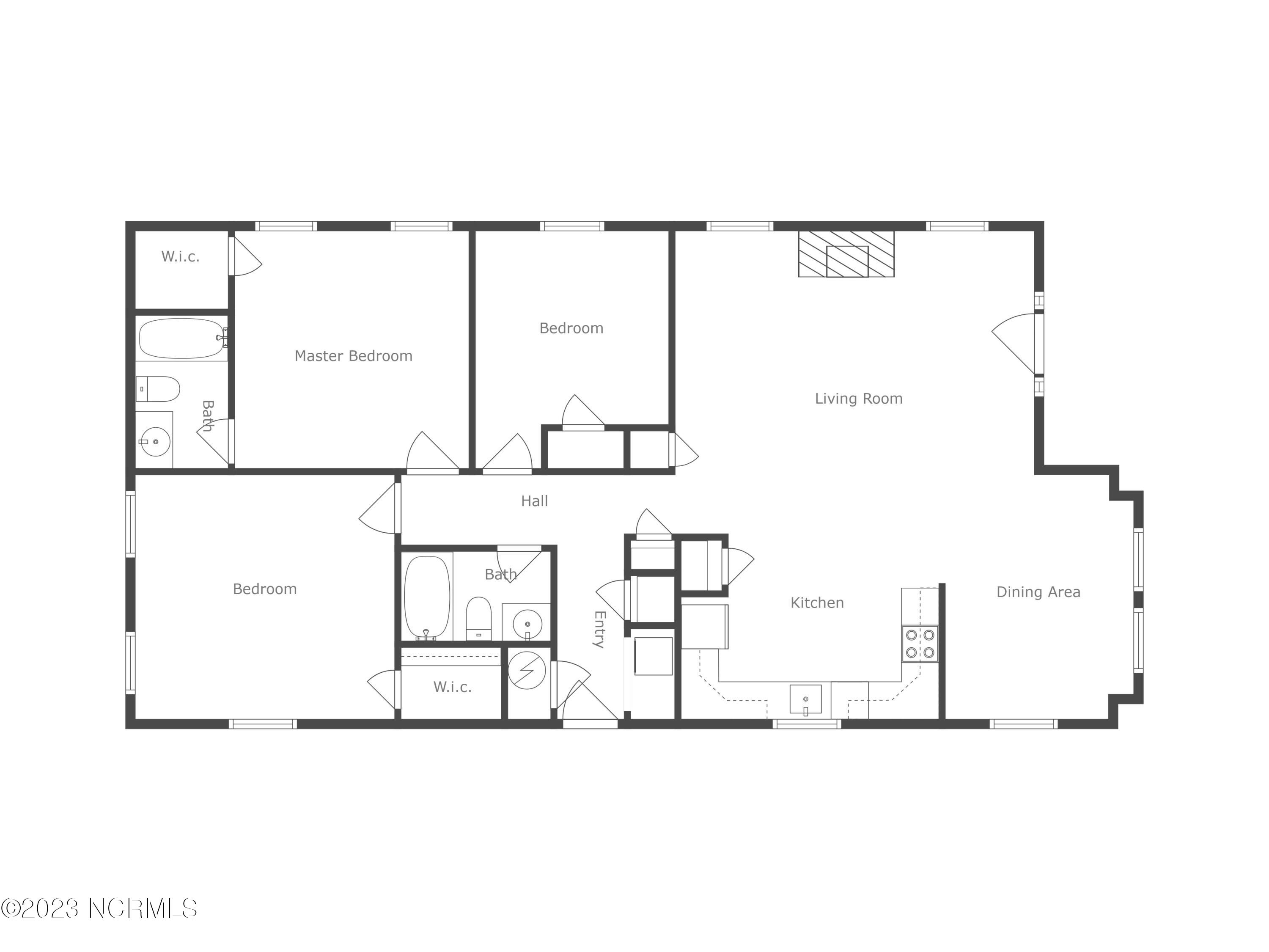 408 Risley Road Carolina Beach, NC 28428 - Photo 38 of 38 Risley Floor Plan