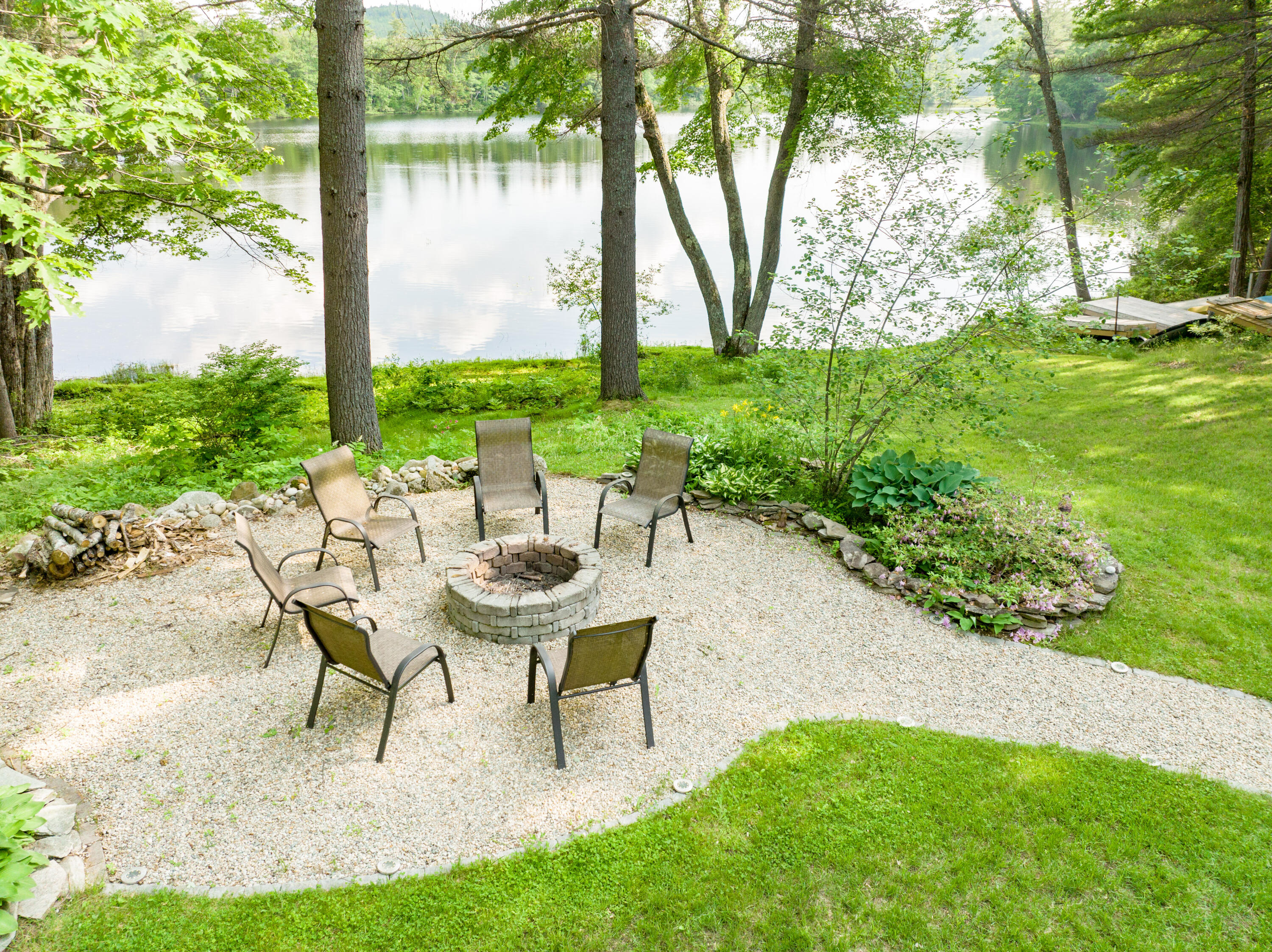 4 5 Kezar Ponds Road Waterford, ME 04088 - Photo 64 of 89 Fire Pit