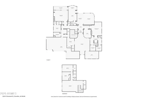 $2,100,000 | 3323 East Elmwood Place, Chandler, AZ 85249