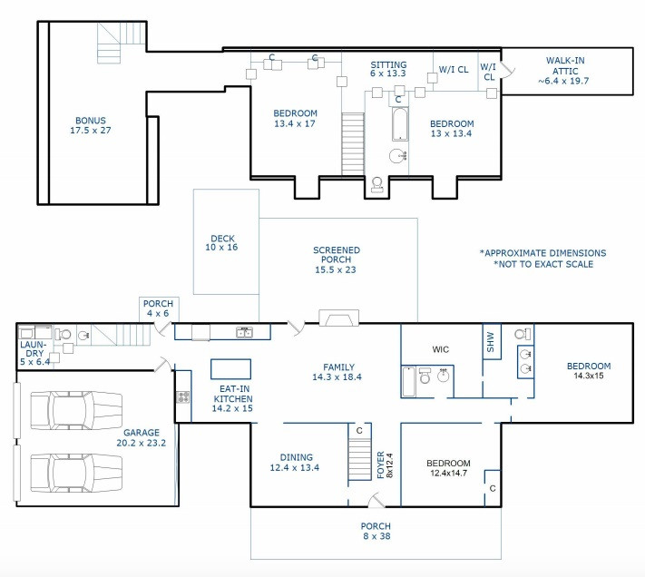 1701 Pony Run Road Raleigh, NC 27615 - Photo 30 of 30 Floor Plan