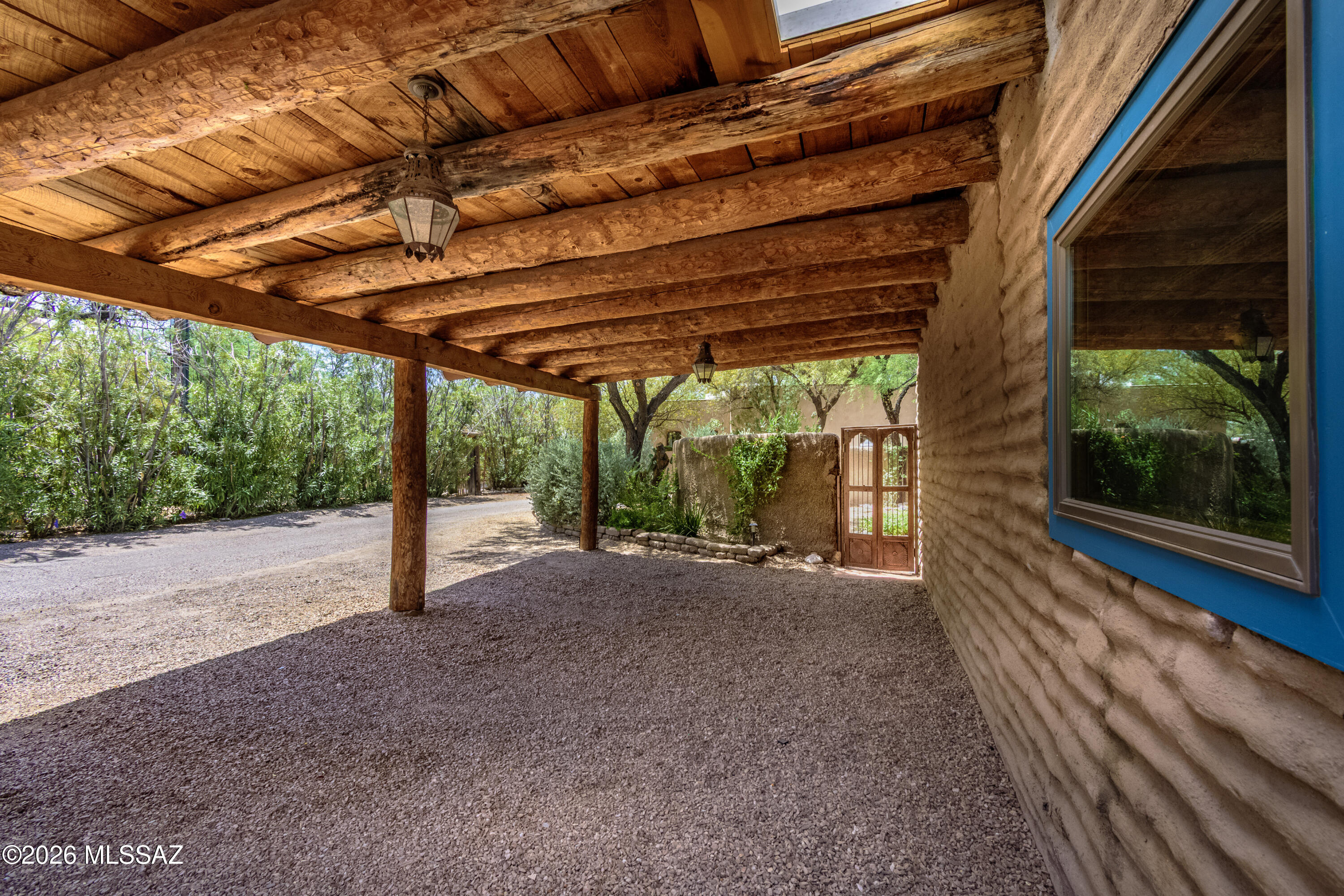 5092 East Fort Lowell Road Tucson, AZ 85712 - Photo 23 of 37 Wood Beamed Carport