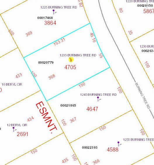 1235 Burning Tree Road Pinehurst, NC 28374 - Photo 15 of 48 Lot Dimensions