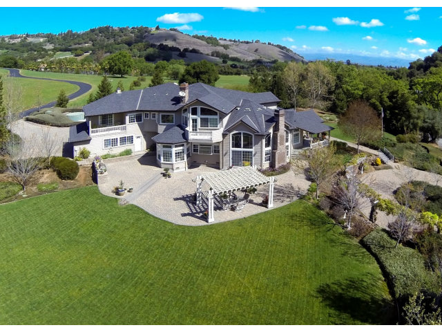 14065 Arnerich Road Los Gatos, CA 95032 - Photo 1 of 25 an aerial view of a house with garden space and a street