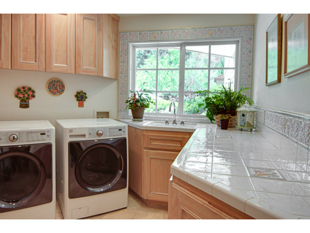 14065 Arnerich Road Los Gatos, CA 95032 - Photo 12 of 25 a view of a kitchen with sink washer and dryer