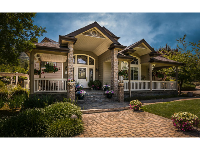 14065 Arnerich Road Los Gatos, CA 95032 - Photo 2 of 25 a view of a house with backyard and sitting area