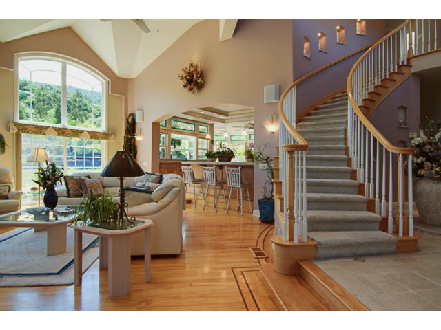 14065 Arnerich Road Los Gatos, CA 95032 - Photo 3 of 25 a living room with furniture and a potted plant