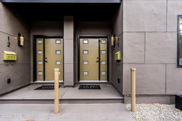 a view of a entrance to house