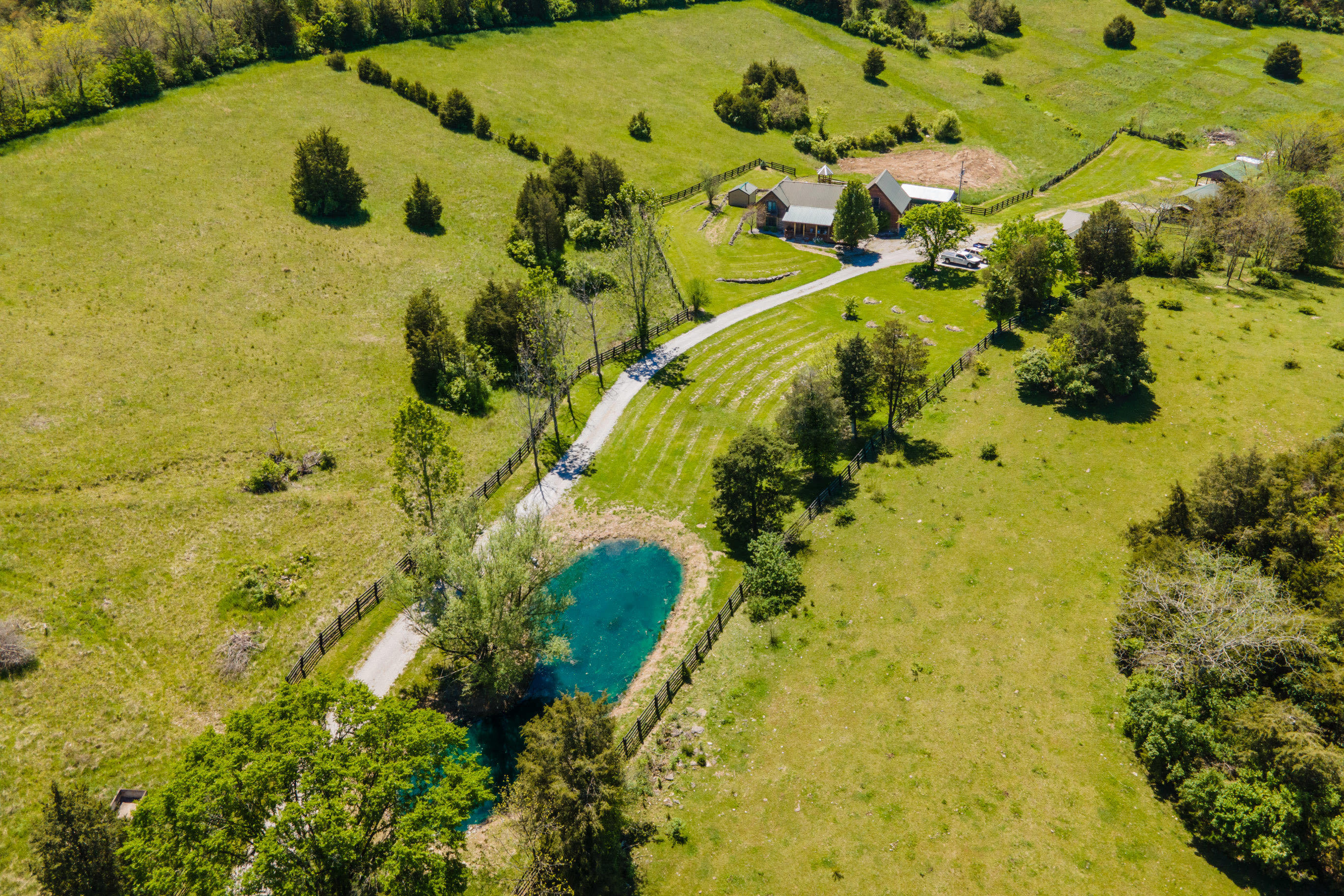 2080 Elm Fork Road Nicholasville, KY 40356 - Photo 3 of 91 20210512-2080-Elmfork-Rd-smith-drone-rea