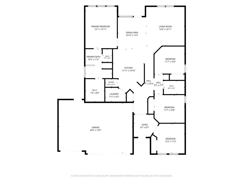 1812 Millbrae Road Cleburne, TX 76033 - Photo 29 of 30 Floor plan