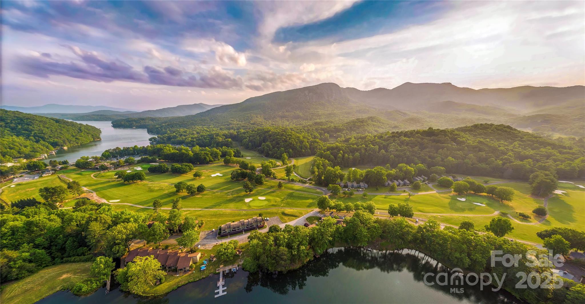 36 Bee Tree Point Court Lake Lure, NC 28746 - Photo 19 of 38 a view of lake view and mountain