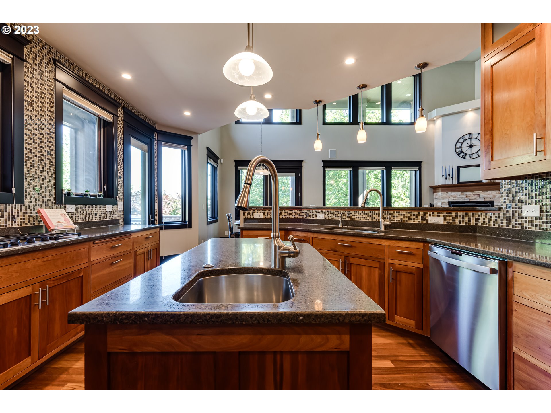 3321 Michael Lane Eugene, OR 97405 - Photo 17 of 46 a kitchen with a sink cabinets and window