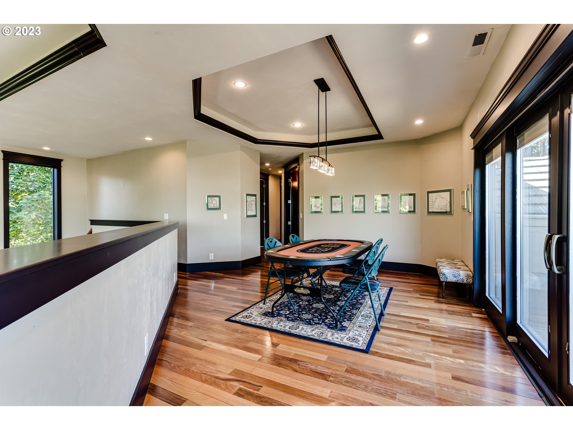 3321 Michael Lane Eugene, OR 97405 - Photo 25 of 46 a hall with wooden floor and furniture