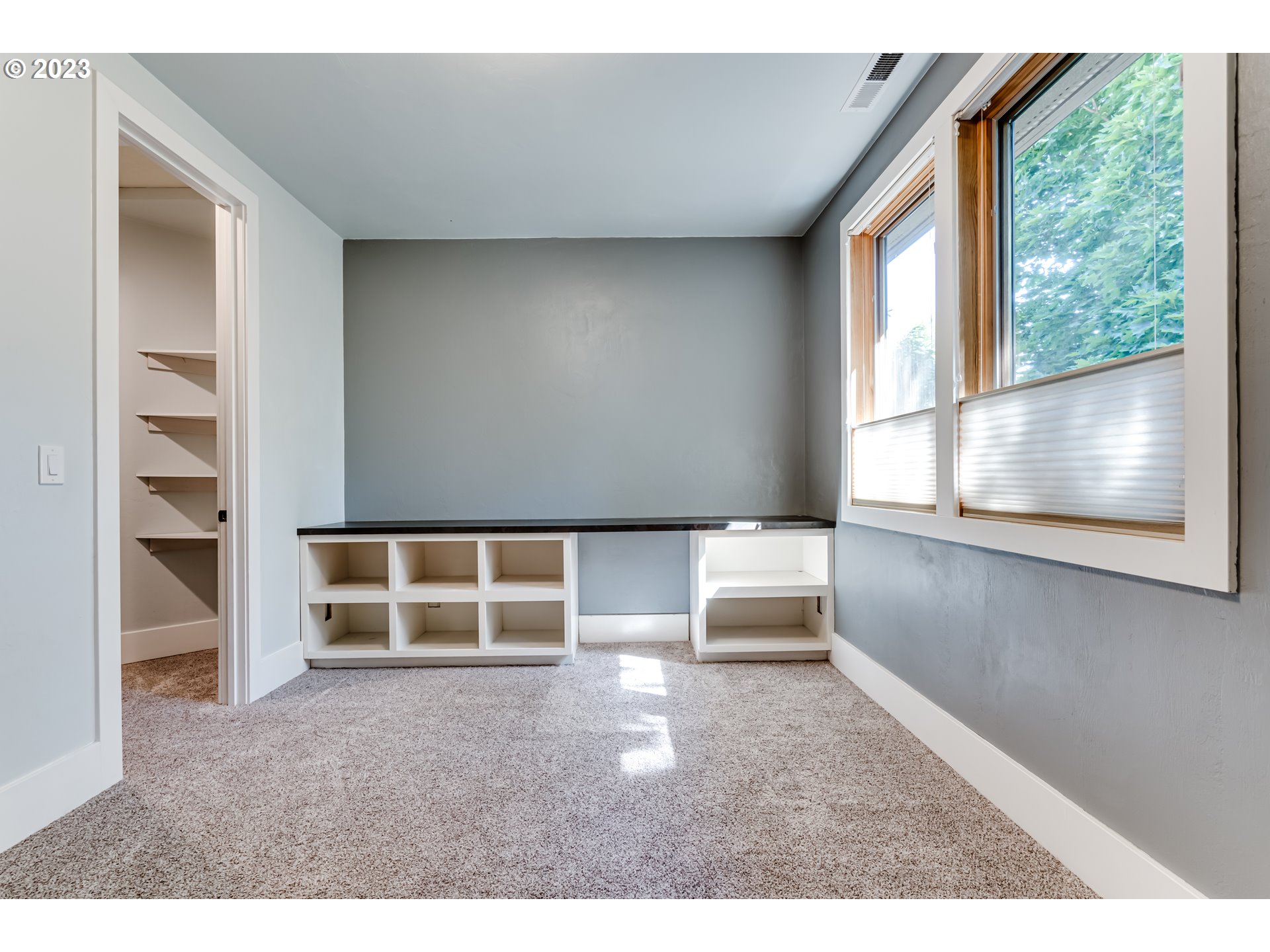 3321 Michael Lane Eugene, OR 97405 - Photo 30 of 46 a view of an empty room with wooden floor and a window