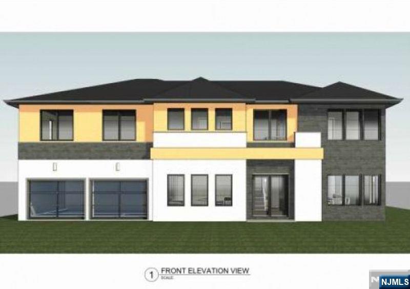 a black and white photo of a house