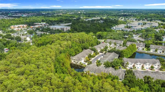 a view of a city with ocean view